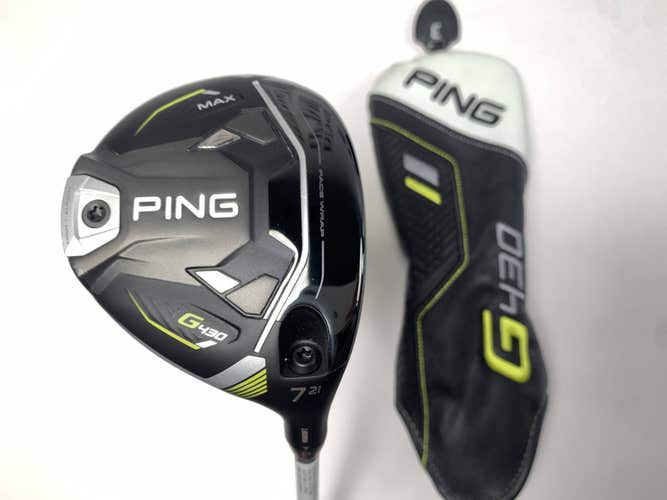 Ping G430 Max 7 Fairway Wood 21* Alta Quick 35g Senior Graphite Mens RH HC NEW