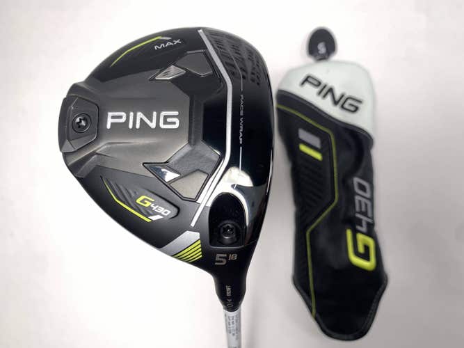 Ping G430 Max 5 Fairway Wood 18* Alta CB 65g Regular Graphite Mens RH HC NEW