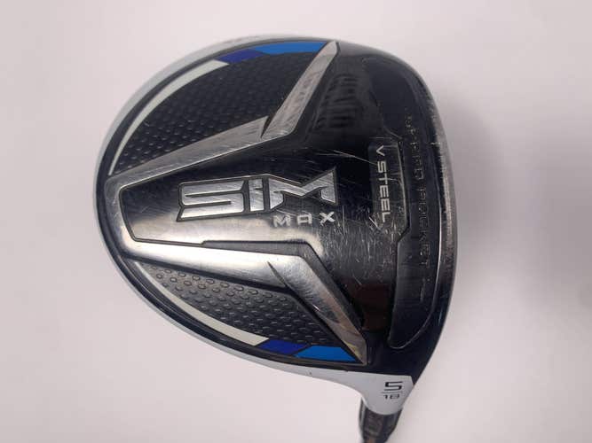 TaylorMade SIM MAX 5 Fairway Wood 18* Fujikura Ventus Blue 5R Regular RH