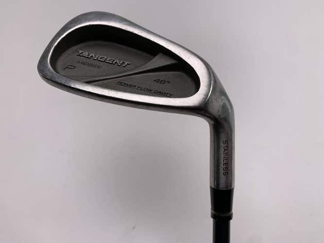 Tangent Midsize Power Flow Cavity Pitching Wedge PW True Temper Graphite Mens RH