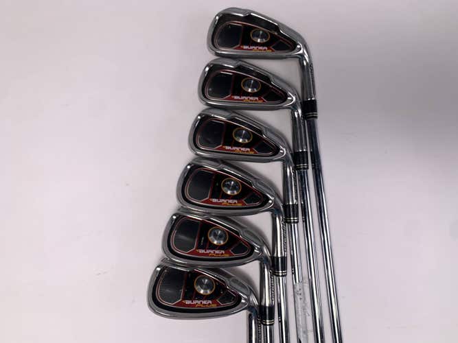 TaylorMade Burner Plus Iron Set 5-PW Burner Superfast 85g Regular RH +1/2''