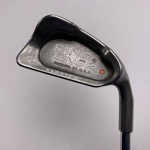 Ping Zing 2 Single 1 Iron Orange Dot 2* Flat Karsten JZ Regular Graphite Mens RH