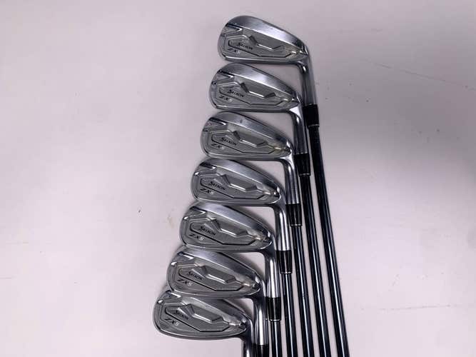 Srixon ZX5 MKII Iron Set 5-PW+GW UST Mamiya Recoil Dart F4 Stiff Mens RH
