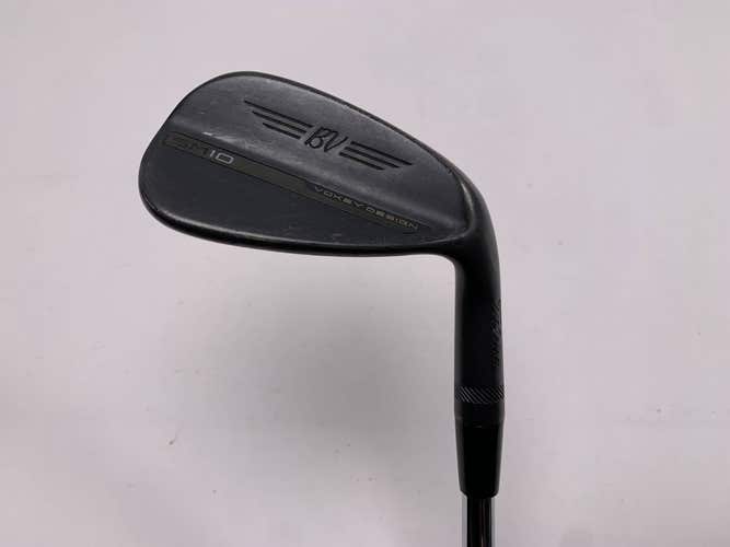 Titleist Vokey SM10 Jet Black Gap Wedge GW 48* 10 F-Grind Wedge Steel Mens RH