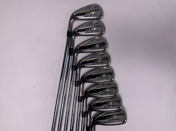 Titleist 718 AP1 Iron Set 4-PW+GW True Temper AMT Red R300 Regular Steel Mens LH