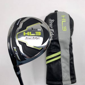 Tour Edge Hot Launch 3 3 Fairway Wood 15.5* Kuro Kage Black 60g Stiff Mens LH HC
