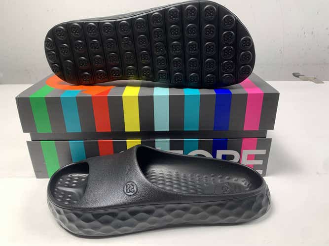 G/Fore G/Slide Street Shoes Black Men's SZ 10 (G4MS22F26)