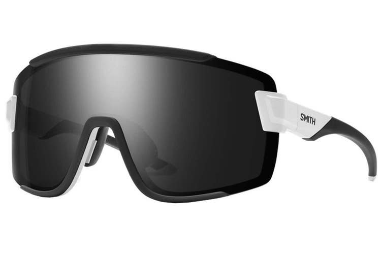 Smith Wildcat Sunglasses White Frame, Chromapop Black Lens New