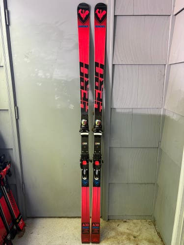 Rossignol SG 183 cm Racing Skis With Bindings Max Din 14 (New)
