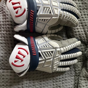 Warrior Evo V Lacrosse Gloves Large (New)