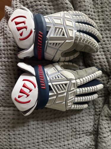 Warrior Evo V Lacrosse Gloves Large (New)