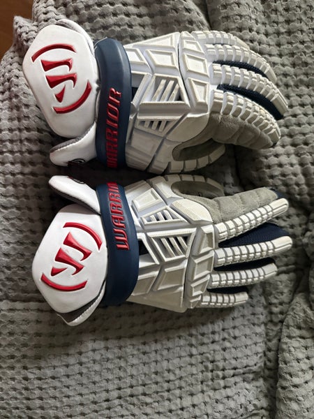 Warrior Evo V Lacrosse Gloves Large (New)