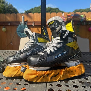 2020 Bauer Supreme 3S Hockey Skates Extra Wide Width 7.5 (Used)