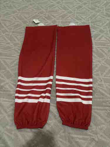 Pro Stock Edge Style Ice Hockey Socks, Size Adult (30” - 32”)