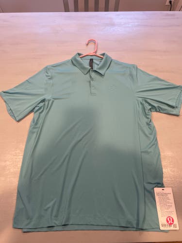Lululemon Performance Short Sleeve Polo Men's Golf Shirt (New)