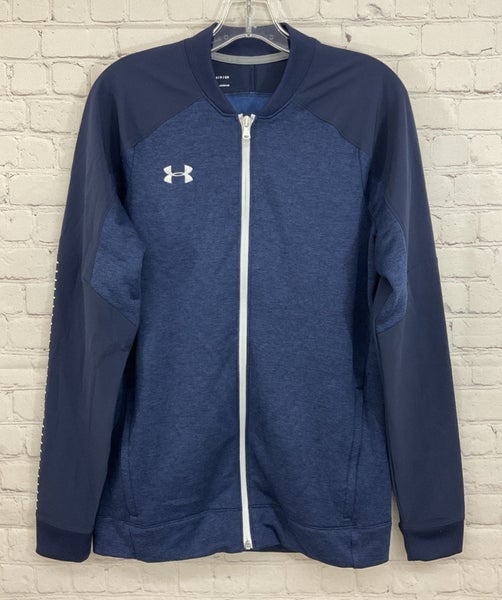 Under Armour 1327203 Men's COLDGEAR Loose Fit Jacket Dark Blue Small