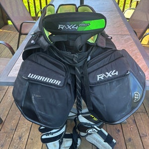 Senior Large 2024 Warrior Ritual X4 Pro+ Hockey Goalie Pants (Used)