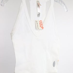 NWT Free People FP Movement All Clear V Neck Cami Goal Post Size M/L