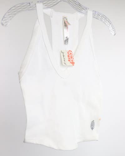 NWT Free People FP Movement All Clear V Neck Cami Goal Post Size M/L
