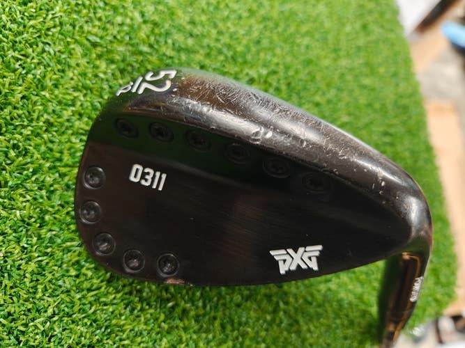 PXG 0311 Forged Black 52 Degree Gap Wedge 52.12 KBS Steel Shaft 120 Stiff Flex