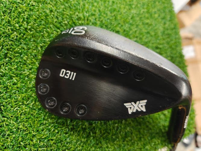 PXG 0311 Forged Black 60 Degree Lob Wedge 60.12 KBS Steel Shaft 120 Stiff Flex
