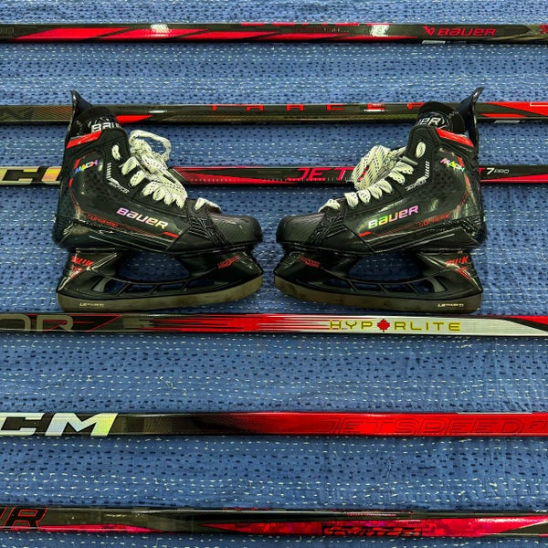 2025 Bauer Supreme Mach Hockey Skates Wide Width 8 (New)