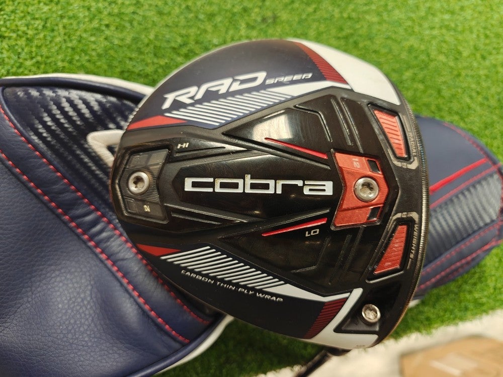 Cobra King RAD Speed Driver 9* Red (Motore X F1, Stiff) NEW