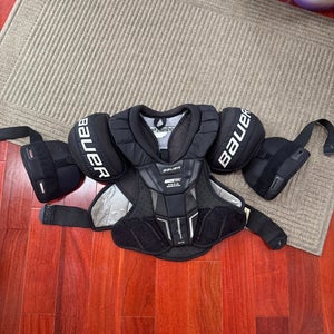 Senior Medium Bauer Pro Series Shoulder Pads Pro Stock (Used)