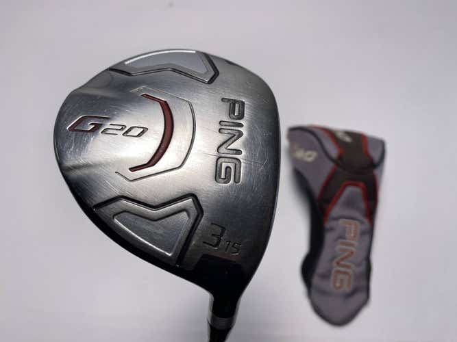 Ping G20 3 Fairway Wood 15* TFC 169F Stiff Graphite Mens RH HC