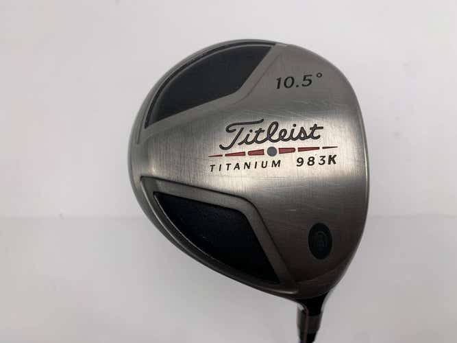 Titleist 983 K Driver 10.5* Grafalloy Blue Regular Graphite Mens RH