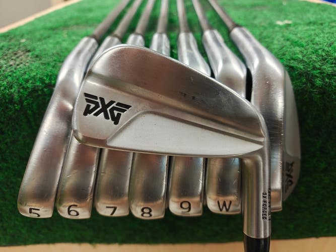 PXG Forged 0211 ST Golf Iron set 4-PW,GW Stiff Flex Steel Shaft Elevate Nice