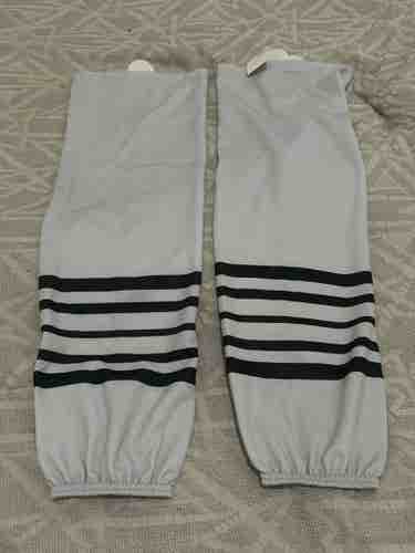 Pro Stock Edge Style Ice Hockey Socks, Size Adult (30” - 32”)