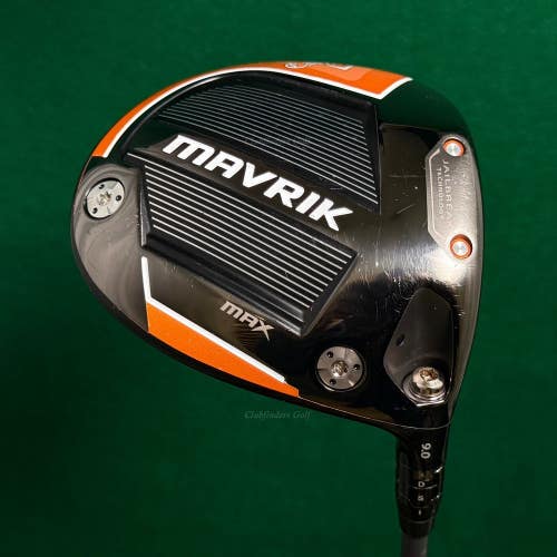 Callaway Mavrik Max 9 Driver Fujikura Pro 62 Graphite Extra Stiff w/ HC