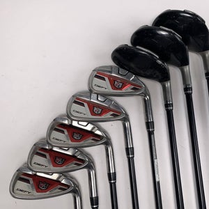 Wilson Defy Hybrid Iron Set 4H-6H 7-PW+GW UST Mamiya 59g Regular Graphite RH HC