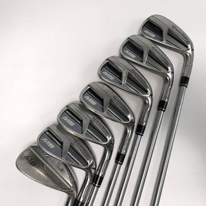 TaylorMade M5 Iron Set 4-PW+AW KBS C-Taper 130 X-Stiff Steel RH-Missing 7 Iron