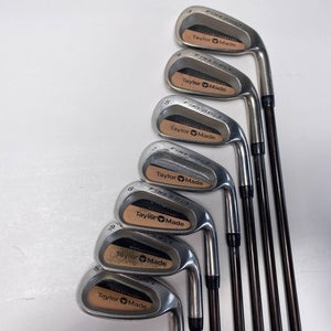 TaylorMade Firesole Iron Set 3-SW Bubble R-80 Regular Graphite Mens RH- No 6i