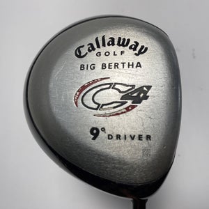 Callaway C4 Driver 9* Firm Graphite Mens RH