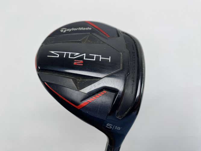 TaylorMade Stealth 2 5 Fairway Wood 18* Fujikura Speeder NX Red 50g Senior RH