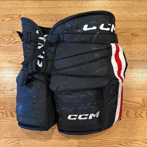 CCM HPG12a Pro Stock Game Used Chicago Blackhawks Hockey Goalie Pants