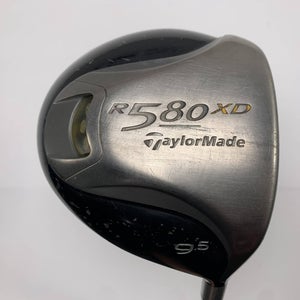 TaylorMade R580 XD Driver 9.5* MAS2 65g Stiff Graphite Mens RH Oversize Grip