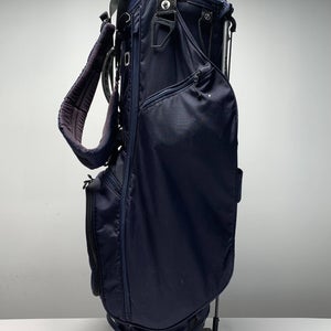 Sun Mountain Zero G Stand Bag Blue 4-Way Divide Dual Strap Golf Bag