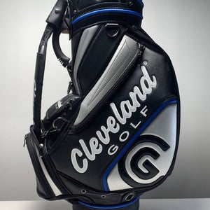 Cleveland CG17 Display Staff Bag Black Silver 6-Way Divide Strap Golf Bag NEW