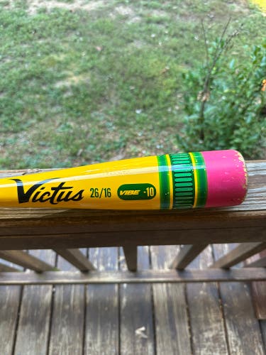 Victus USABat Certified Bat (-10) 16 oz 26" (Used)