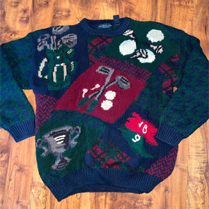 Men's Northern Isles Vintage golf sweater XL