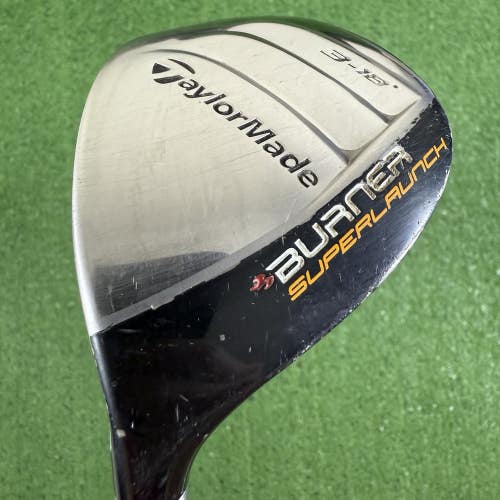 TaylorMade Burner Superlaunch 3 18 Hybrid REAX Stiff Flex Left Handed 41