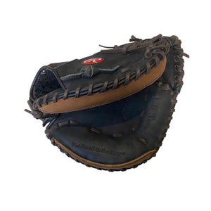 Used Rawlings PREMIUM SERIES D325BWCM BB/SB Catchers RH Throw Black 32 1/2" 11706-S000364925