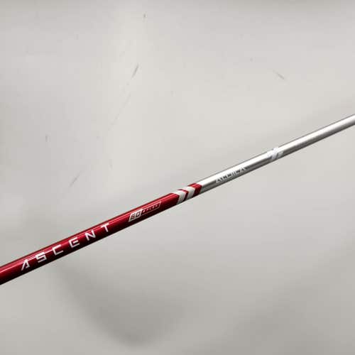 ALDILA ASCENT RED DRIVER SHAFT REGULAR 60G TAYLORMADE TIP 44.25" VERYGOOD