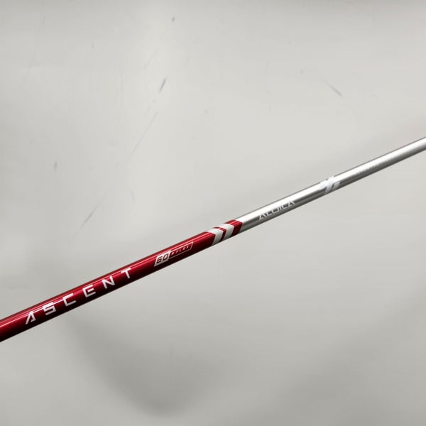 ALDILA ASCENT RED DRIVER SHAFT REGULAR 60G TAYLORMADE TIP 44.25" VERYGOOD