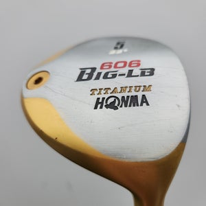 HONMA BIG LB 606 5 WOOD 22* REG ST SYSTEM TYPE S GOOD