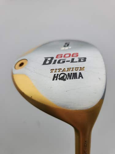 HONMA BIG LB 606 5 WOOD 22* REG ST SYSTEM TYPE S GOOD